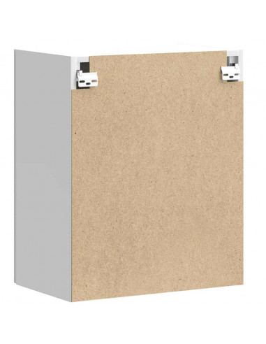 Pensili da Cucina 2 pz Kalmar Bianco in Legno Multistrato