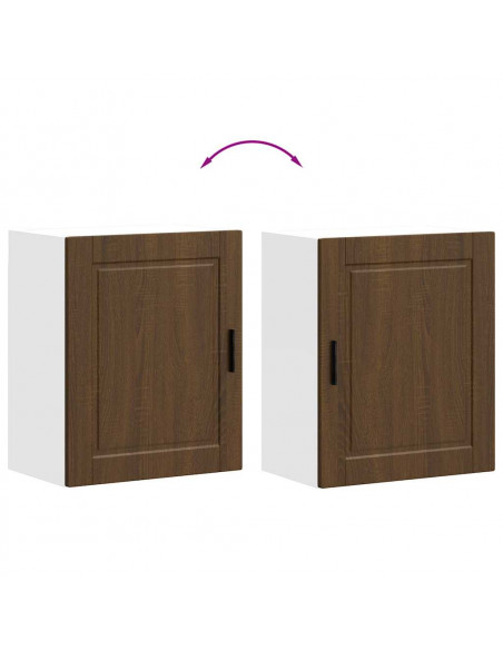 Pensile da Cucina Porto Rovere Marrone in Legno Multistrato