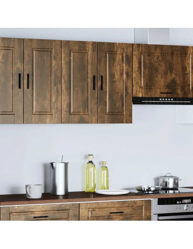 Pensile da Cucina Porto Rovere Fumo in Legno Multistrato