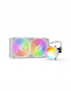 VALKYRIE RAFF. CPU LIQUIDO A240 ARGB WHITE VK-AIOA240W