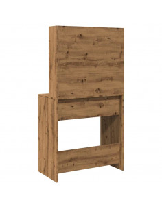 Toeletta con LED Rovere Artigianale 74,5x40x141 cm