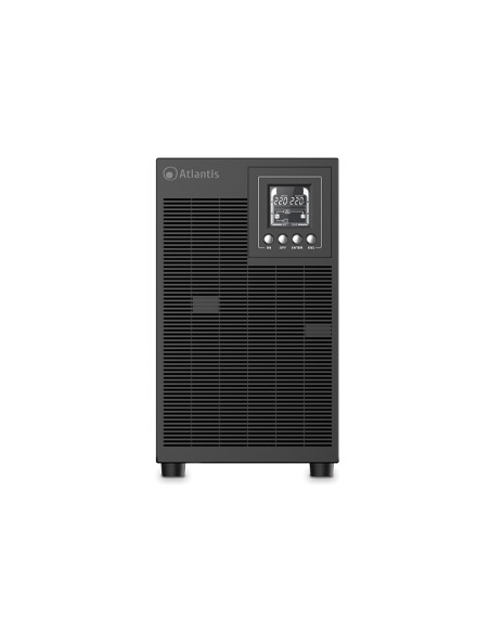 UPS ATLANTIS A03-OP3002XLN Server Online PRO 3000VA (2100W) Tower 6 batterie USB/EPO/RS232 4xIEC LCD
