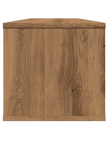 Armadietto a Muro Rovere Artigianale 102x30x29 cm in Truciolato