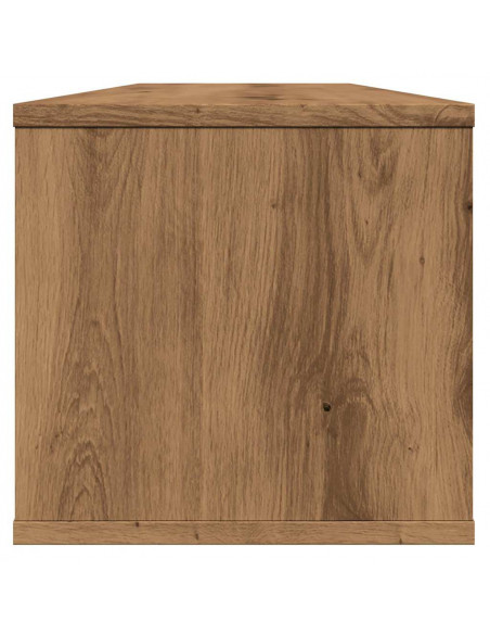Armadietto a Muro Rovere Artigianale 102x30x29 cm in Truciolato