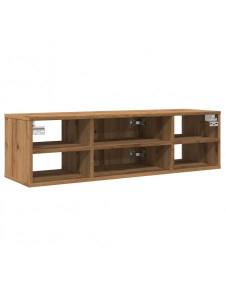 Armadietto a Muro Rovere Artigianale 102x30x29 cm in Truciolato