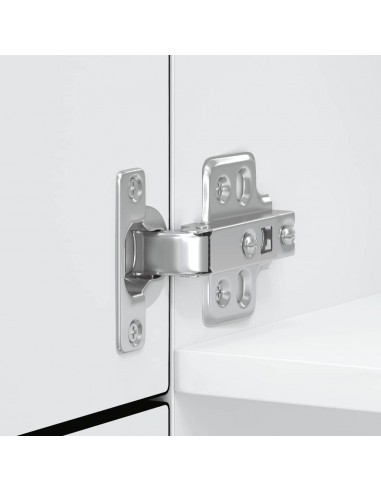 Armadio da Cucina Kalmar Nero in Legno Multistrato