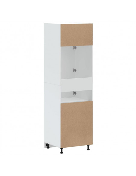 Armadio da Cucina Lucca Bianco in Legno Multistrato