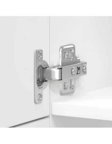 Armadio da Cucina Lucca Bianco in Legno Multistrato