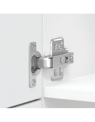 Armadio da Cucina Lucca Grigio Cemento in Legno Multistrato