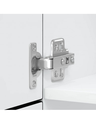 Armadio da Cucina Lucca Nero in Legno Multistrato