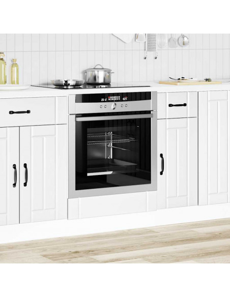 Armadio Forno Lucca Bianco in Legno Multistrato