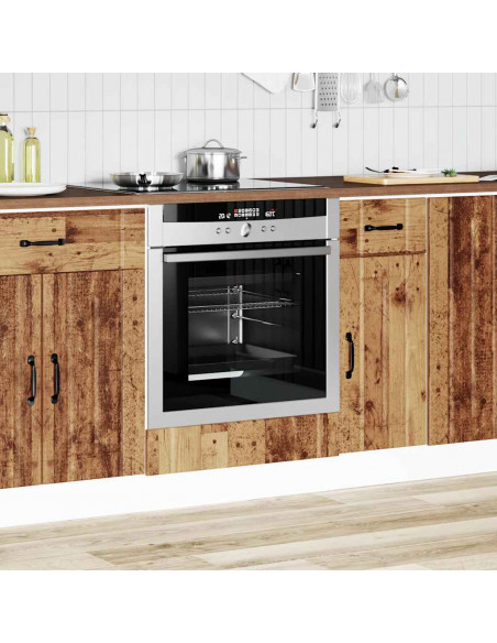 Armadio Forno Lucca Legno Antico in Legno Multistrato