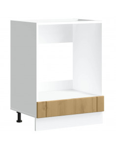 Armadio Forno Lucca Rovere Artigianale in Legno Multistrato