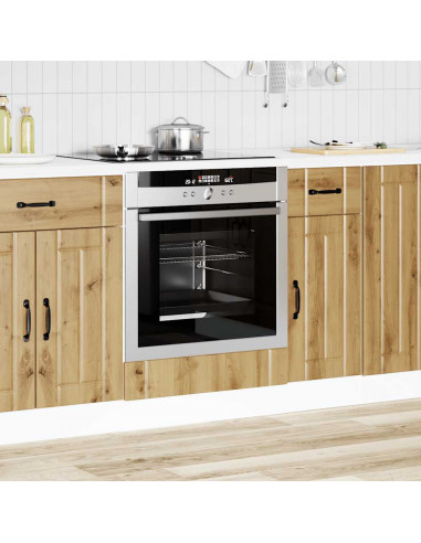 Armadio Forno Lucca Rovere Artigianale in Legno Multistrato