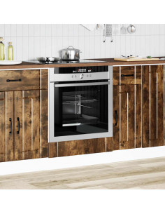Armadio Forno Lucca Rovere Fumo in Legno Multistrato 2