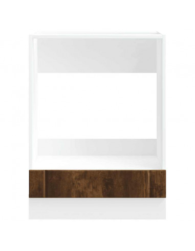 Armadio Forno Lucca Rovere Fumo in Legno Multistrato