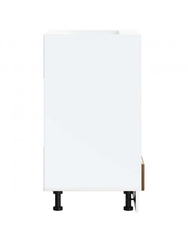 Armadio Forno Lucca Rovere Marrone in Legno Multistrato