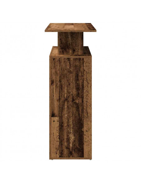 Banco Reception Legno Antico 100x40x104 cm Legno Multistrato