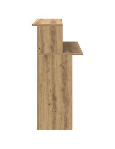 Banco Reception Rovere Artigianale 100x50x103,5cm in Truciolato