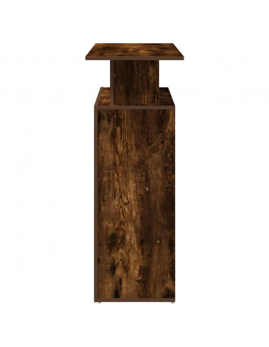 Banco Reception Rovere Fumo 100x40x104 cm in Legno Multistrato