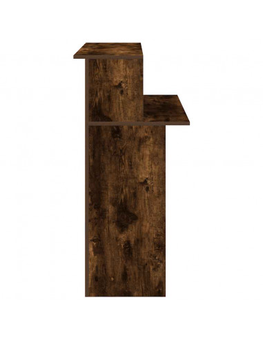 Banco Reception Rovere Fumo 100x50x103,5cm in Legno Multistrato