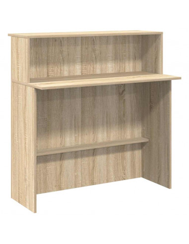 Banco Reception Rovere Sonoma 100x50x103,5 cm Legno Multistrato
