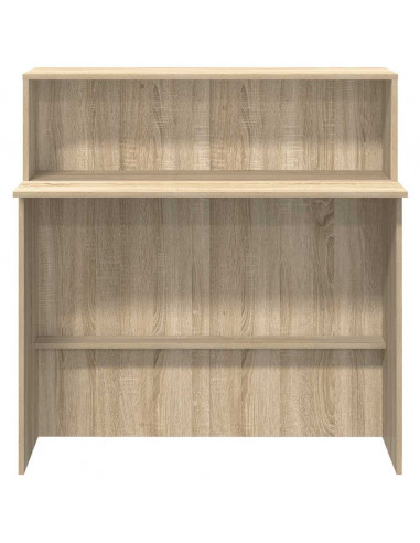 Banco Reception Rovere Sonoma 100x50x103,5 cm Legno Multistrato