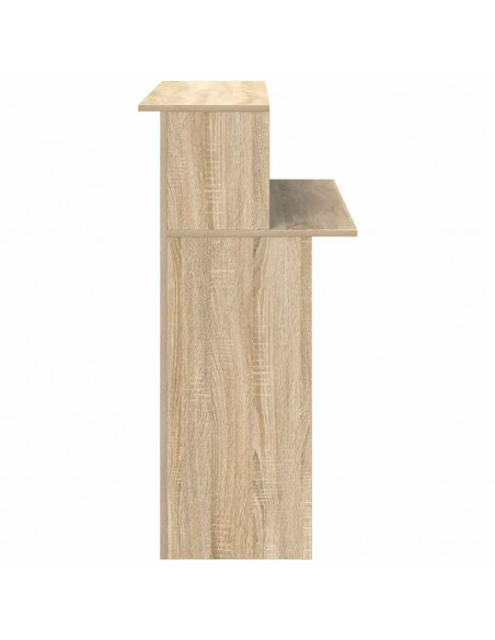 Banco Reception Rovere Sonoma 100x50x103,5 cm Legno Multistrato