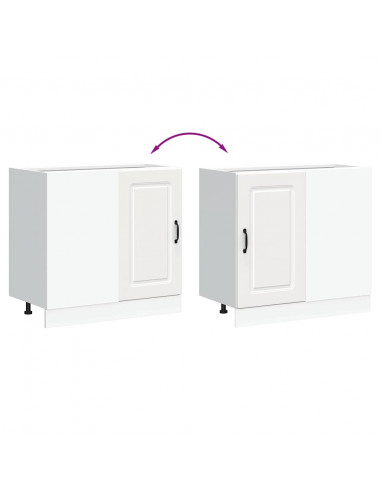 Base da Cucina Kalmar Bianco in Legno Multistrato