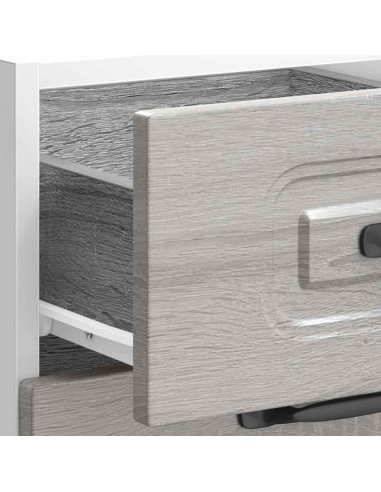 Base da Cucina Kalmar Grigio Sonoma in Legno Multistrato