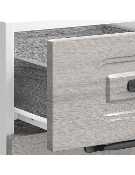Base da Cucina Kalmar Grigio Sonoma in Legno Multistrato