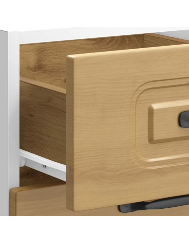 Base da Cucina Kalmar Rovere Artigianale in Legno Multistrato