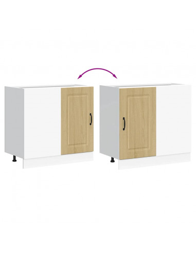 Base da Cucina Kalmar Rovere Sonoma in Legno Multistrato