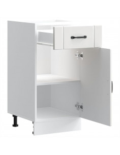 Base da Cucina Lucca Bianco in Legno Multistrato