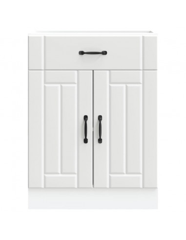 Base da Cucina Lucca Bianco in Legno Multistrato