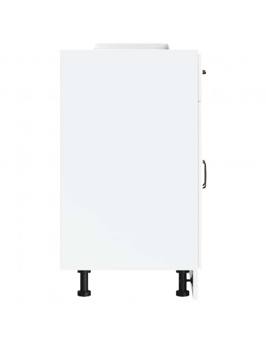 Base da Cucina Lucca Bianco in Legno Multistrato