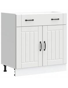 Base da Cucina Lucca Bianco in Legno Multistrato