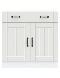 Base da Cucina Lucca Bianco in Legno Multistrato 2