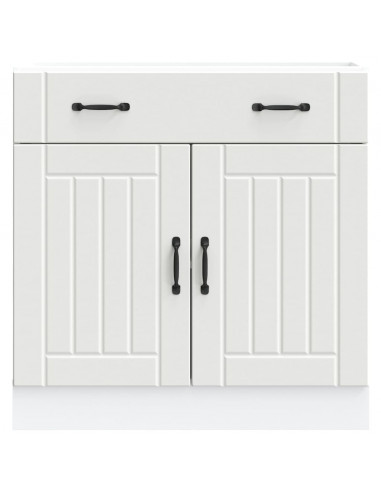 Base da Cucina Lucca Bianco in Legno Multistrato