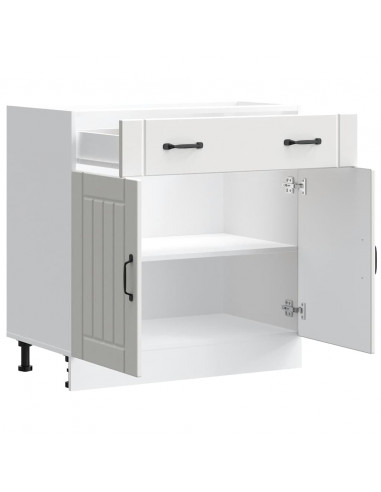 Base da Cucina Lucca Bianco in Legno Multistrato