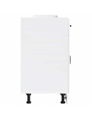 Base da Cucina Lucca Bianco in Legno Multistrato