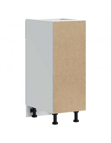 Base da Cucina Lucca Bianco Lucido in Legno Multistrato