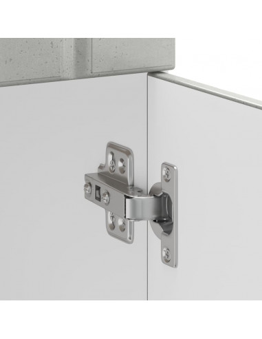 Base da Cucina Lucca Grigio Cemento in Legno Multistrato