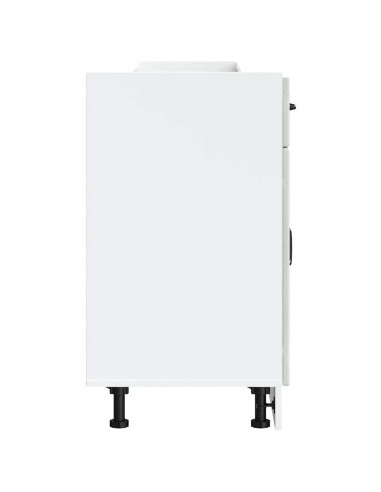 Base da Cucina Lucca Grigio Cemento in Legno Multistrato