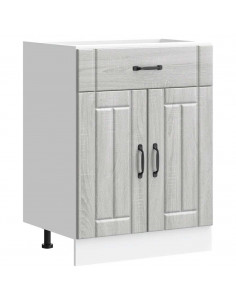 Base da Cucina Lucca Grigio Sonoma in Legno Multistrato