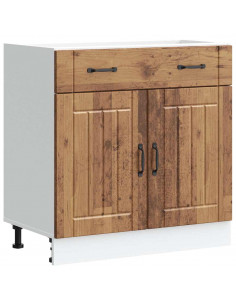 Base da Cucina Lucca Legno Antico in Legno Multistrato