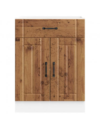 Base da Cucina Lucca Legno Antico in Legno Multistrato