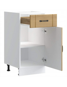 Base da Cucina Lucca Rovere Artigianale in Legno Multistrato