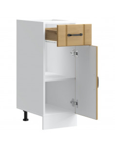 Base da Cucina Lucca Rovere Artigianale in Legno Multistrato