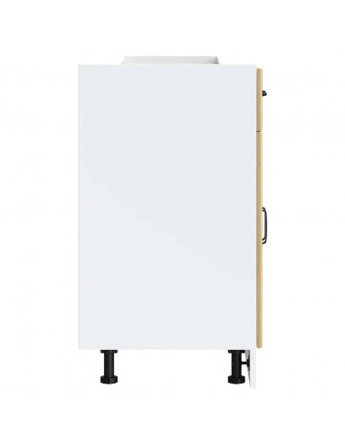 Base da Cucina Lucca Rovere Artigianale in Legno Multistrato